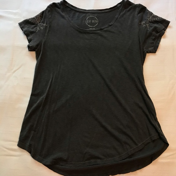 Lucky Brand Tops - Lucky Brand Womens Short Sleeve top size Large EUC